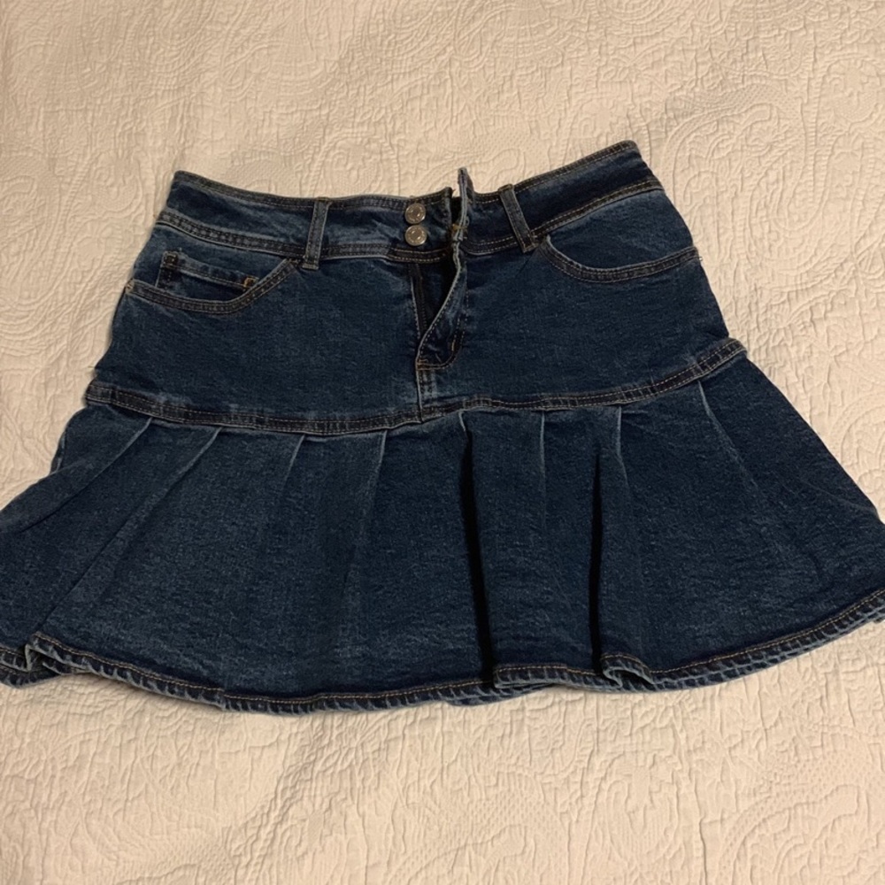 Denim skirt